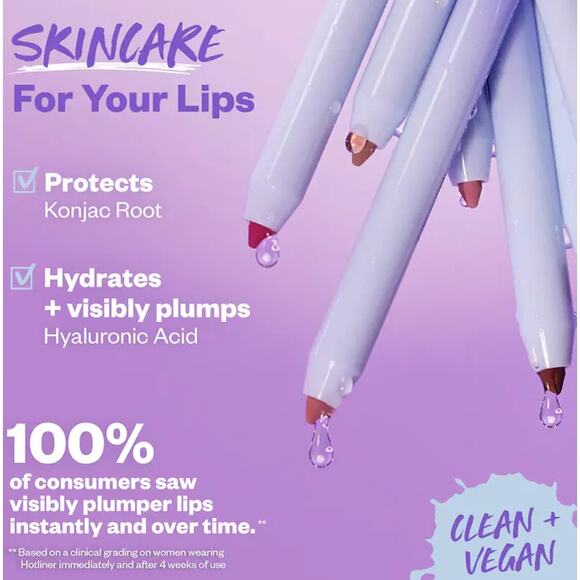 Kosas Sephora Epic Soft Caramel Hotliner Hyaluronic Acid Contouring Lip Liner - Picture 4 of 11